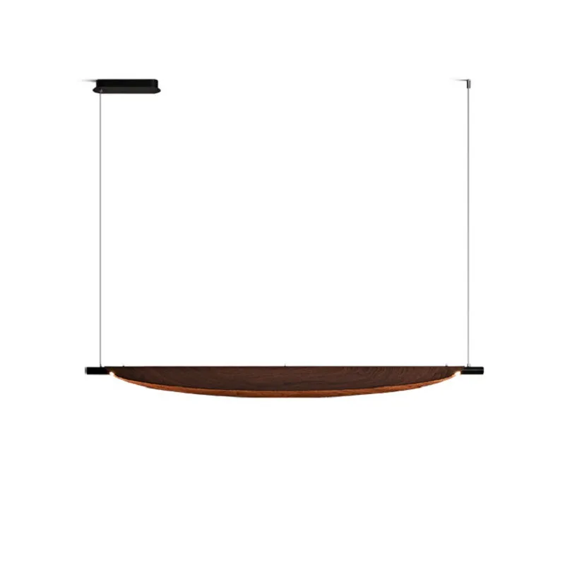 

Table Light Luxury Design Model Tea Room Long Strip Creative Office Chandelier Japanese Restaurant Chandelier Wabi-Sabi Bar