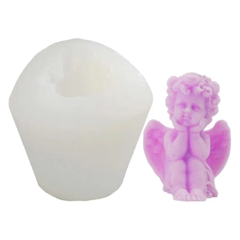 

Орнамент, форма из смолы, «сделай сам», Ароматизированная свеча, силиконовый Декор «сделай сам», украшение для торта, инструмент для помадки, инструмент для выпечки, форма для смолы ангела, глина из смолы, ремесло