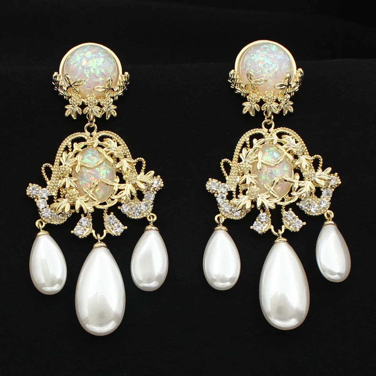 Роскошные ювелирные изделия женские серьги большая Длинная кисточка жемчуг