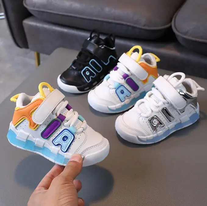 

Spring Autumn Kids Shoes Toddler Girls Boys Sports Shoes for Children Leather Flats Kids Sneakers Casual Shoes 21-30