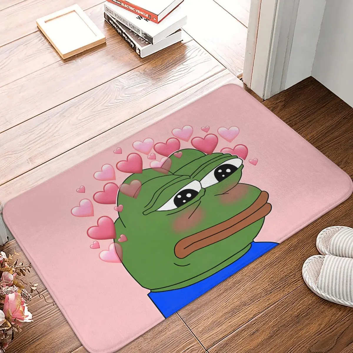 

Pe нескользящий ковер для ванной, милый коврик для гостиной, домашний декоративный коврик
