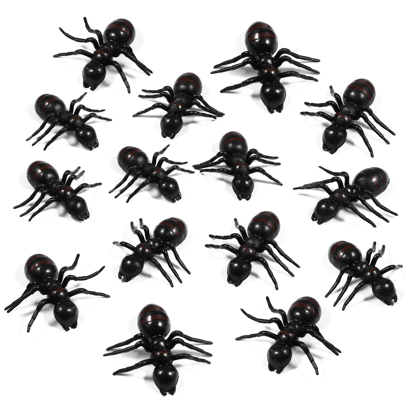 

50 PC Simulation Fake Big Ant Small Toys Halloween April Fools Day Animal Insect Model Gift Accessories Simulative