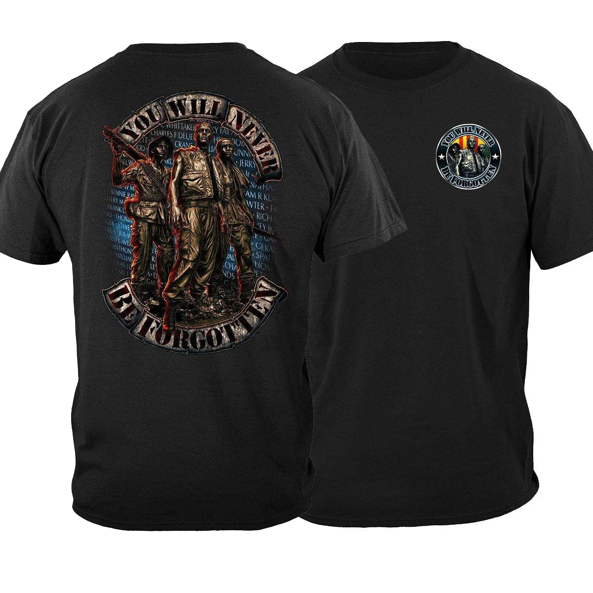 Вьетнамский солдат никогда не забывает футболка солдата Армии США. Летняя Хлопковая мужская футболка с коротким рукавом и круглым вырезом, новинка S-3XL