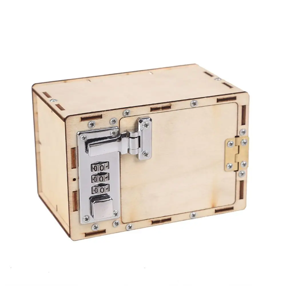 

Набор для обучения физике «сделай сам», деревянная шкатулка с паролем, развивающие наборы, механические игрушки