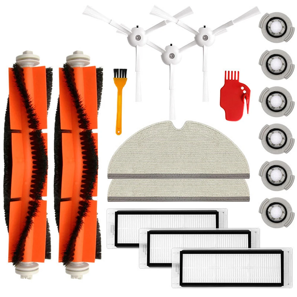 

HEPA Filter + Side Brush + Main Brush for MI Robot Vacuum Roborock S50 T6 T7 Vacuum Cleaner Parts Accessories
