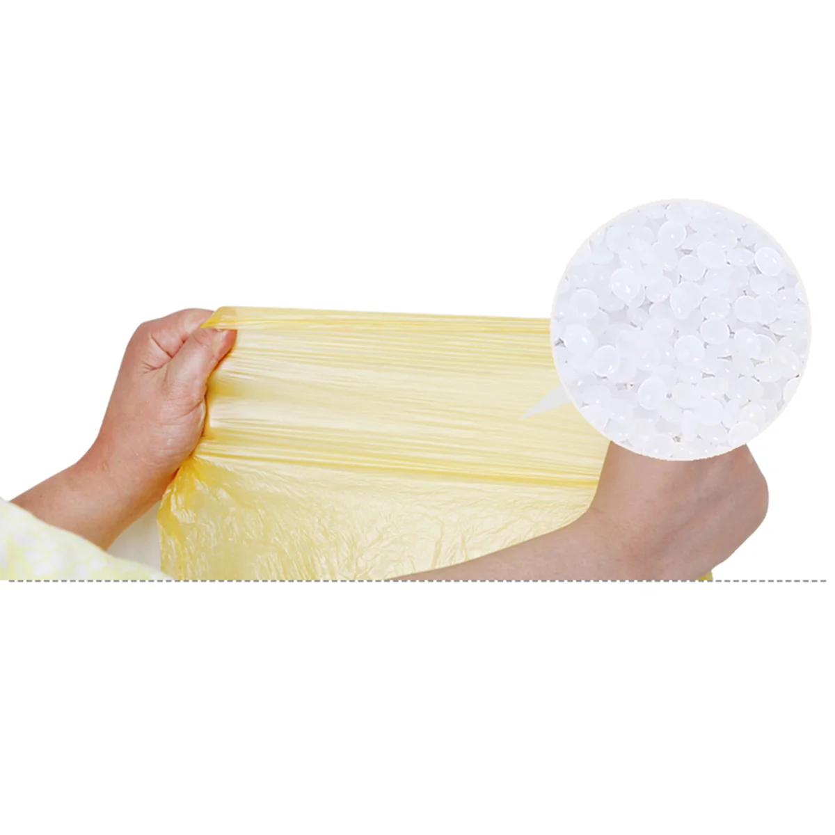 Мешки для мусора на шнурке Прочные утолщенные мешки офиса дома кухни 15-летние