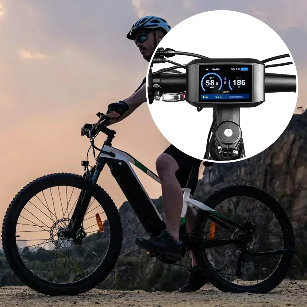 Дисплей 750C для электровелосипеда Дисплеи 3 2-дюймовый 5-контактный быстросъемный