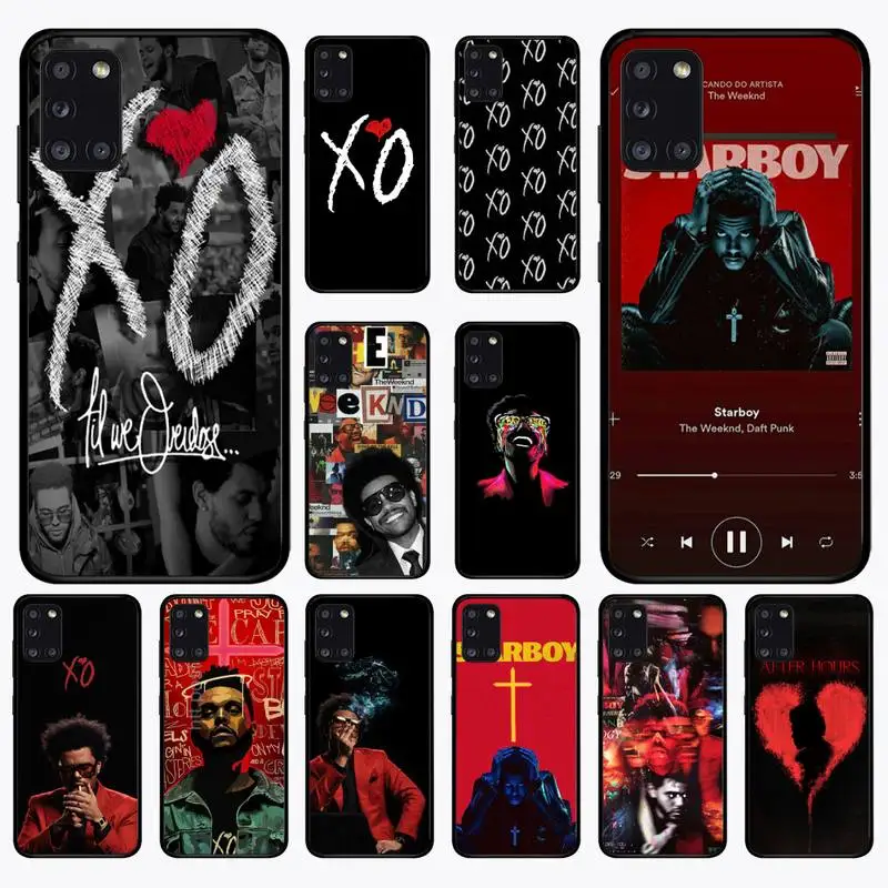 

The Weeknd Starboy Pop Singer Phone Case for Samsung A 51 30s 71 21s 10 70 31 52 12 30 40 32 11 20e 20s 01 02s 72 cover