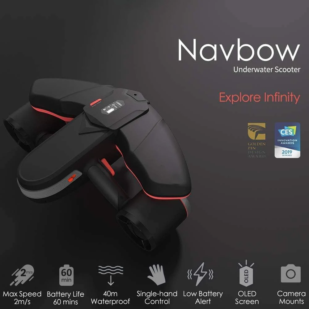 Электрическая доска для серфинга подводный скутер экшн-камера дайвинг SUP-мотор