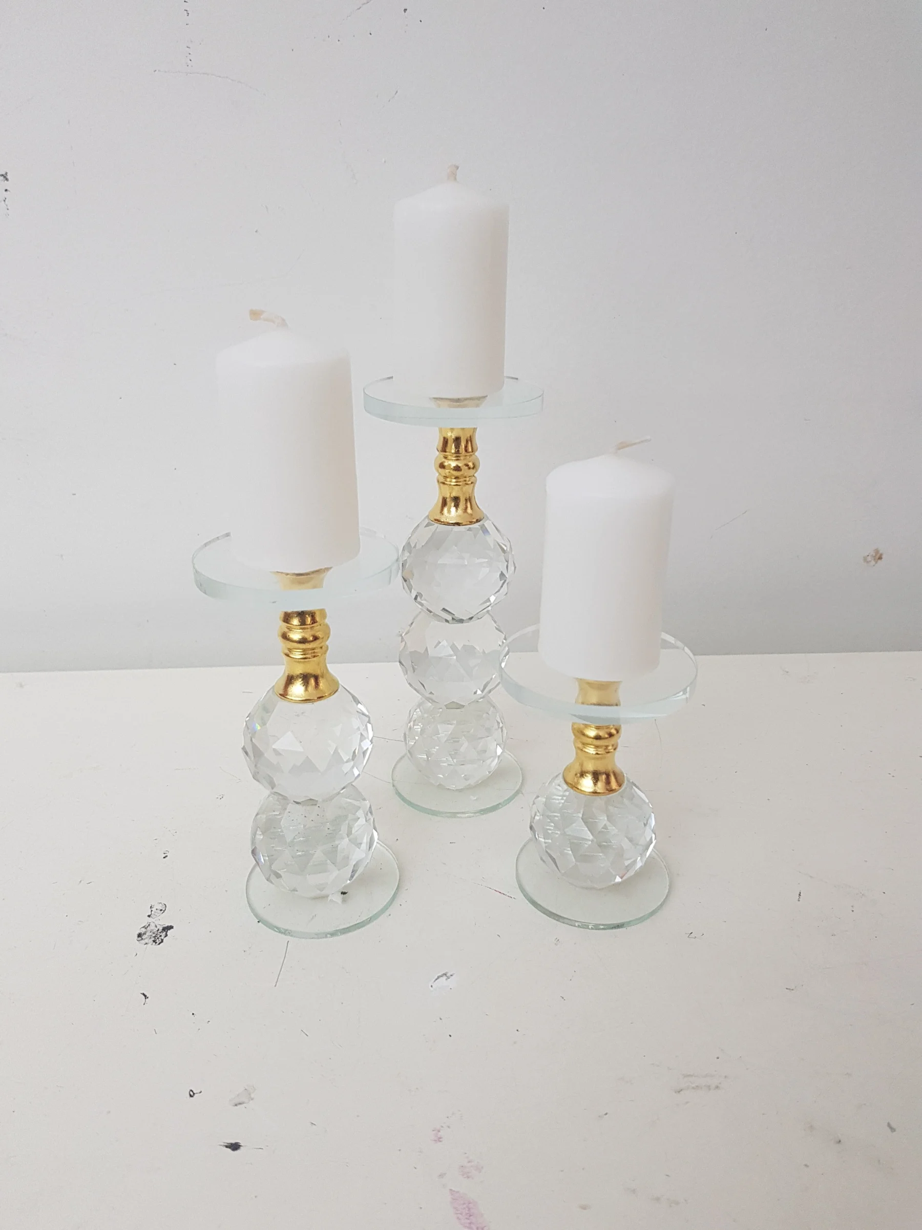 

Европейский Декор для дома, подсвечник в наборе из кристаллов