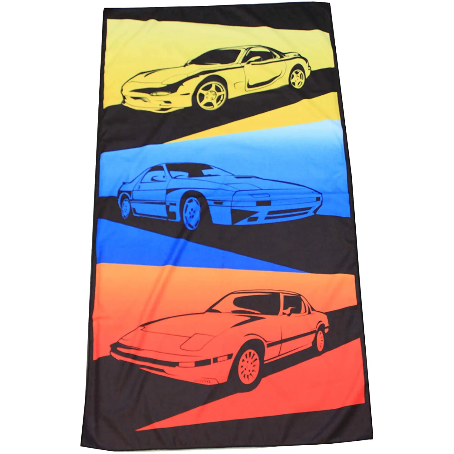 

RX-7 Generations Quick Drying Towel Yellow Blue Red