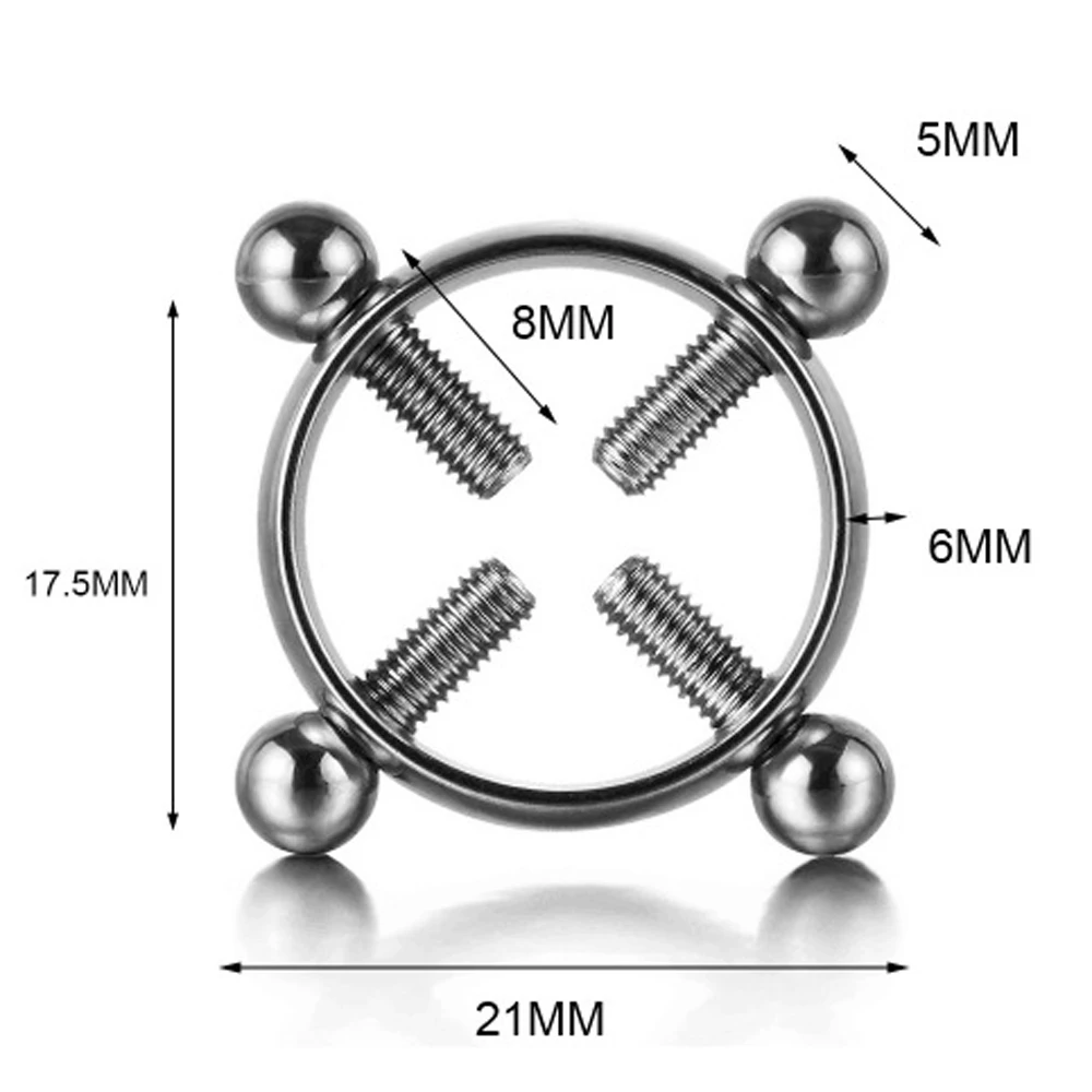 Экзотические наборы регулируемые зажимы для сосков взрослые женские