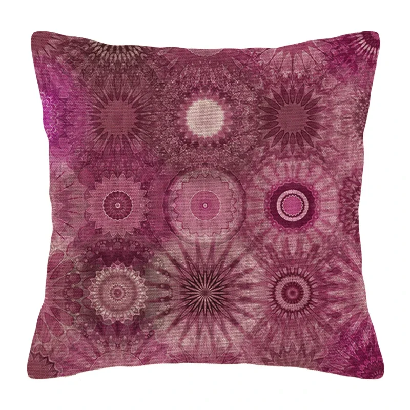 Декоративная наволочка для подушки в стиле бохо 45 х45 см 40 х40 60 х60