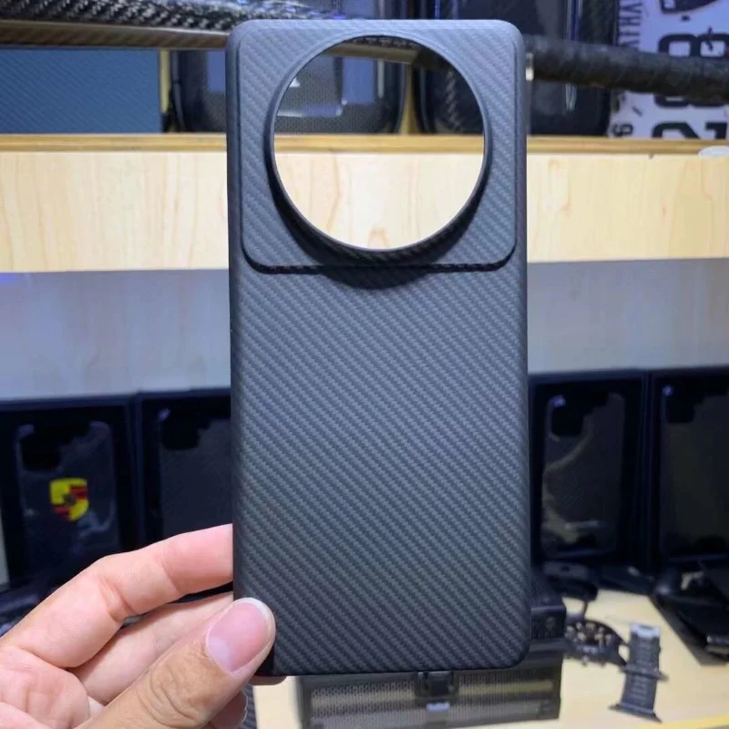 Carbon Fiber Case For Xiaomi Mi 12 Ultra 600D Aramid Fiber Cover Business Slim Shockproof Case For Xiaomi Mi 12S AccessoryUltra