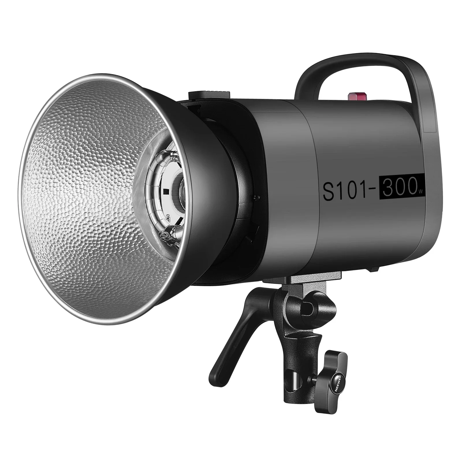 

Neewer [New Version] S101-300W Professional Studio Monolight Strobe Flash Light 300W 5600K With Modeling Lamp, Aluminium Alloy