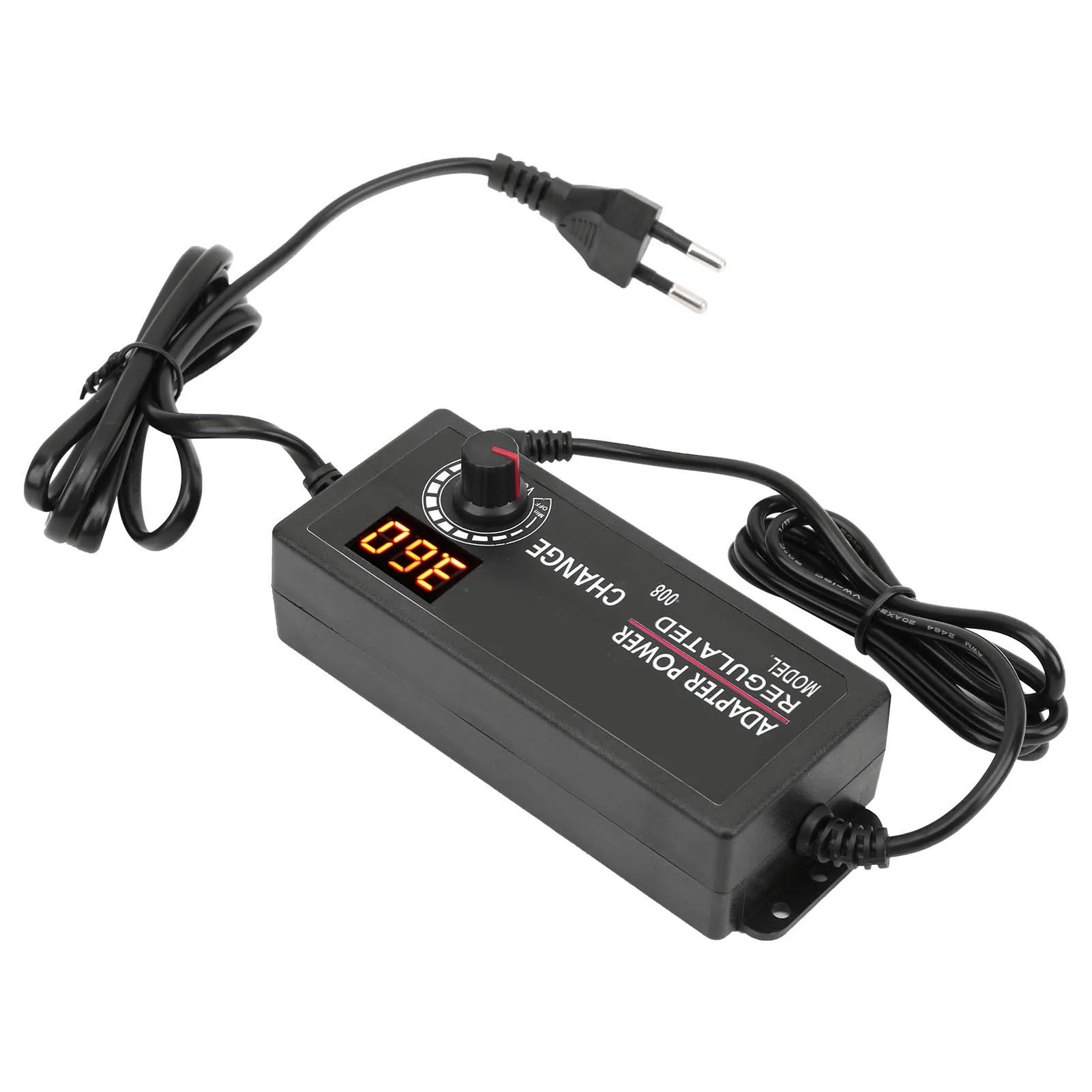 3 ‑ 24v3a Регулируемый регулируемый адаптер 72W DC регулятор мощности AC110 ~ 240VEU Plug