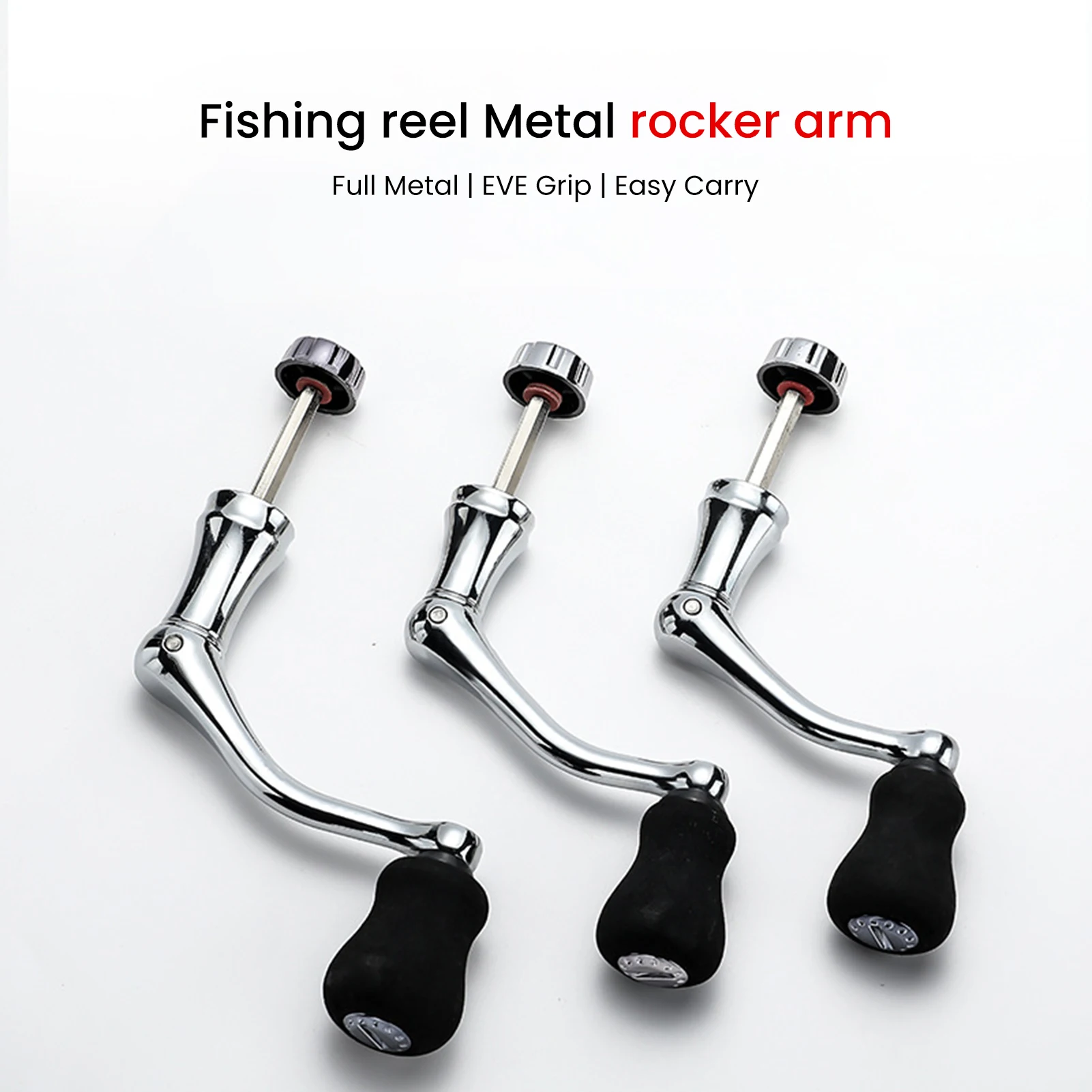 S/M/L Полностью металлическая катушка для спиннинговой рыбалки с ручкой из нержавеющей стали и аксессуарами.