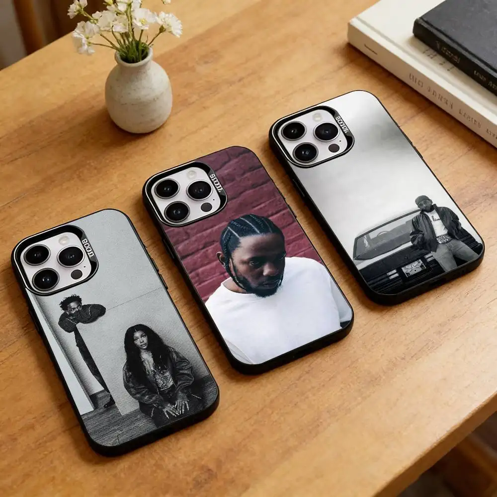 Фото Чехол для телефона K-Kendrick Lamar Music для iPhone 17, 16, 15, 14, 13, 12, 11 Plus, Pro Max, XS, цветной, с серебряным покрытием внутри №1