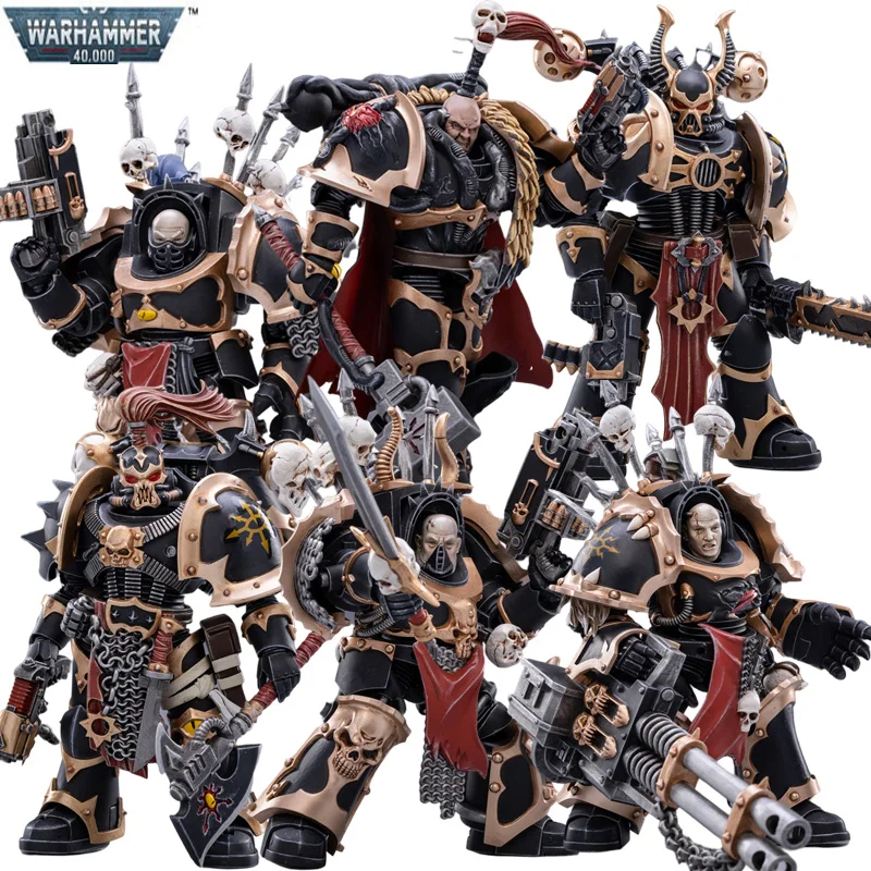 

Joytoy 1 18 Warhammer 40K передвижная модель солдата черного легиона Primarch аниме экшн-Фигурки Коллекционная модель кукла игрушка для мальчиков