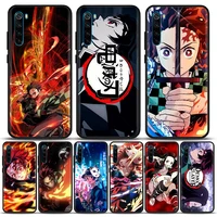 phone case for redmi 6 6a 7 7a 8 8a 9 9a 9c 9t 10 10c k40 k40s k50 pro plus silicone case cover demon slayer anime