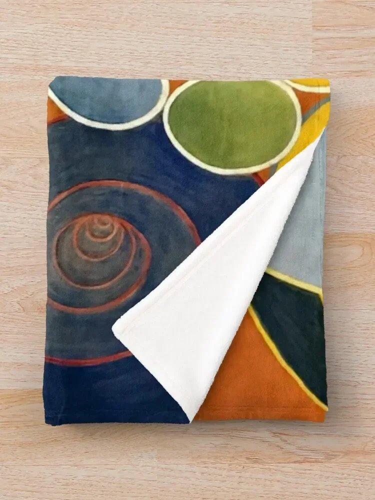 Hilma af Klint The Ten Largest No. 03 Молодь Группа IV Плед Постельное белье на диван Одеяла