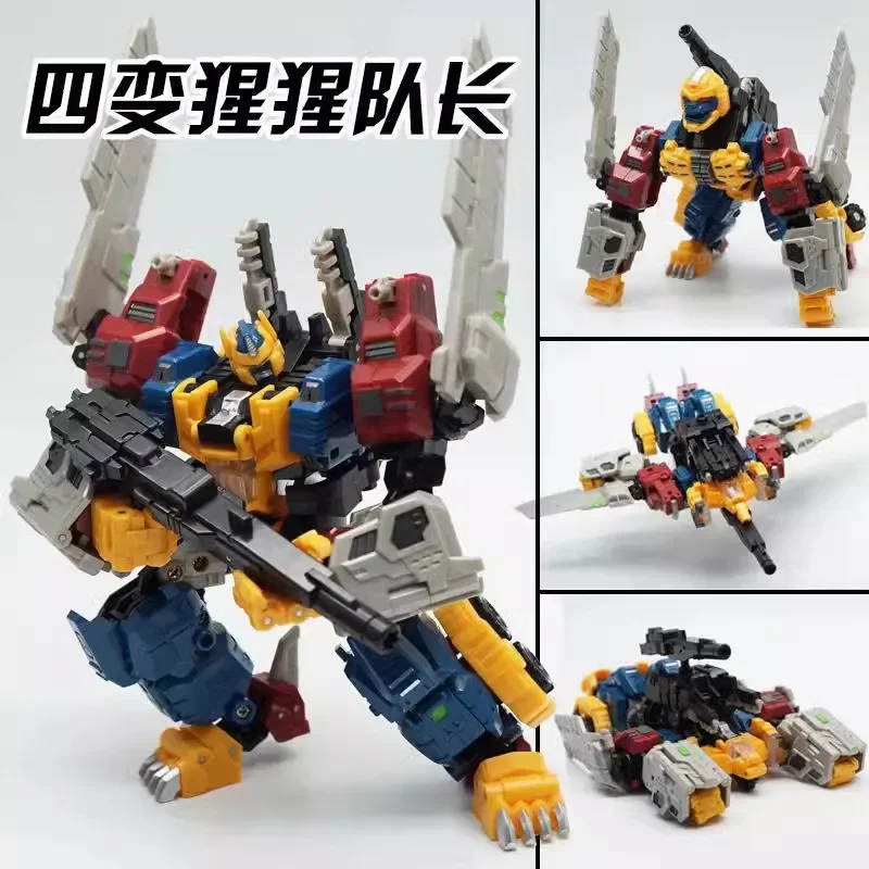 В наличии игрушки-трансформеры Optimus Primal 8802 Beast Wars четыре формы экшн-фигурка KO