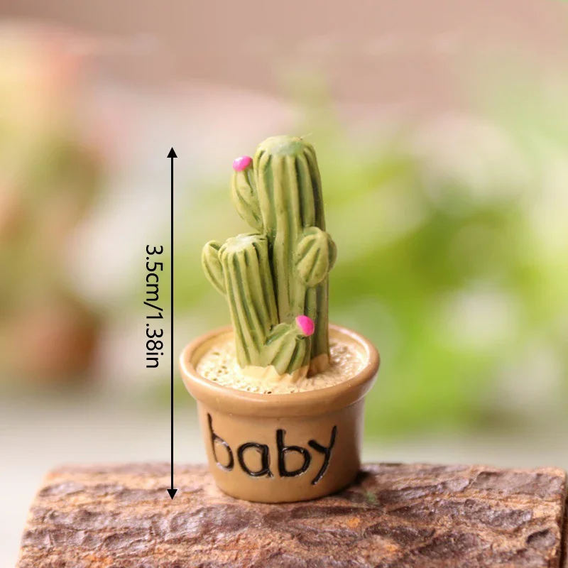 

Миниатюрный искусственный кактус MOONBIFFY