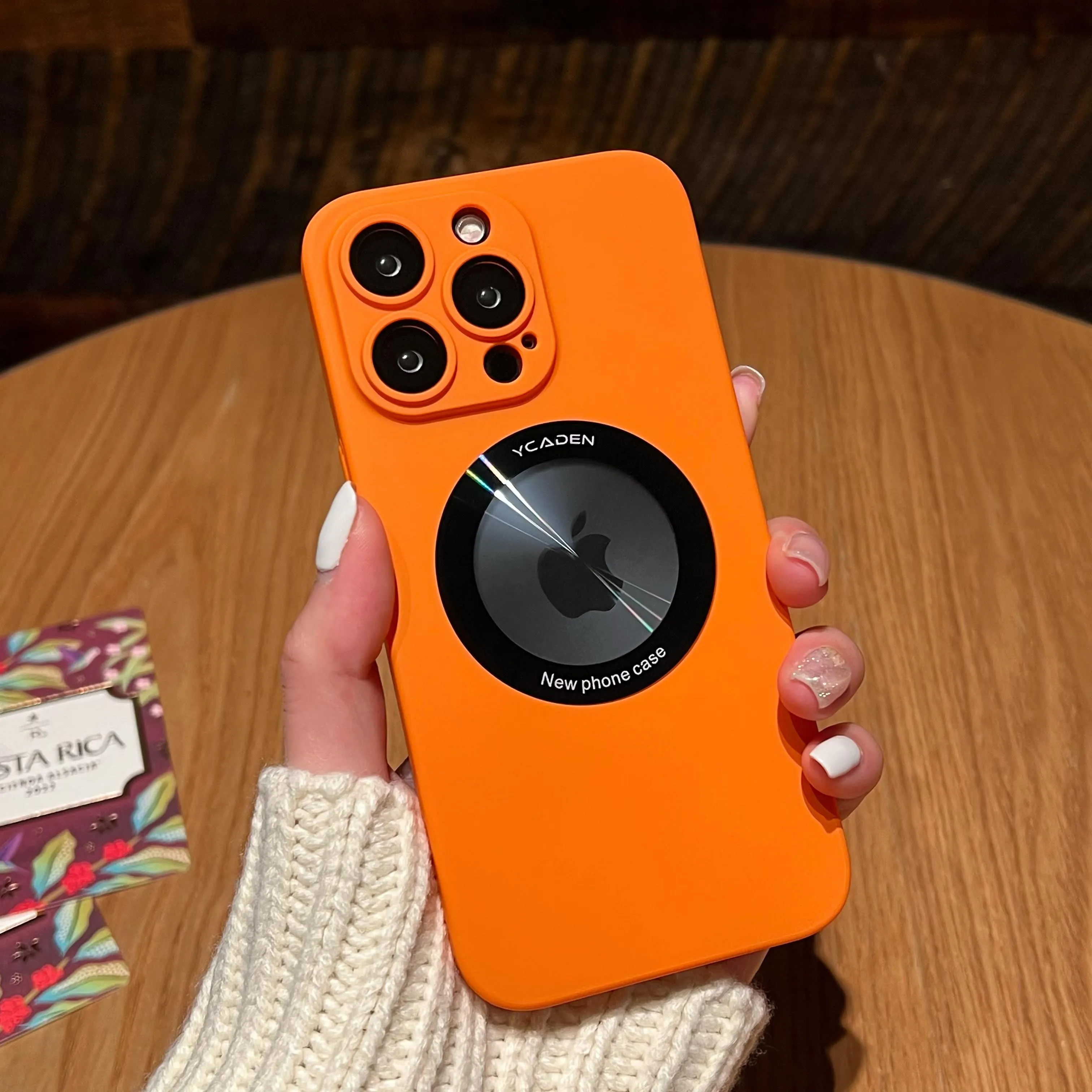 

Skin Feel Case for IPhone 14 Plus 13 12 11 Pro Max Show Logo Protection Shockproof Plain Lightweight Anti-Scratch Fashion Cover