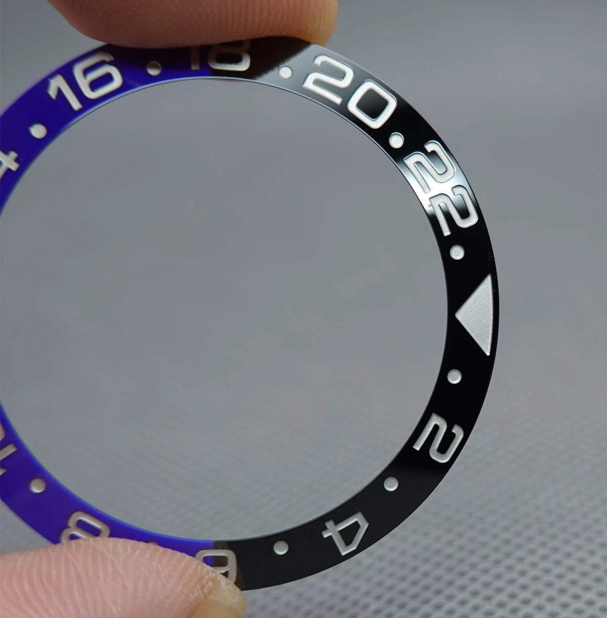 Best quality Watch Part Clean Factory Ceramic Bezel 38mm for 40mm GMT blue/black Replacement Accessories 116710/126710