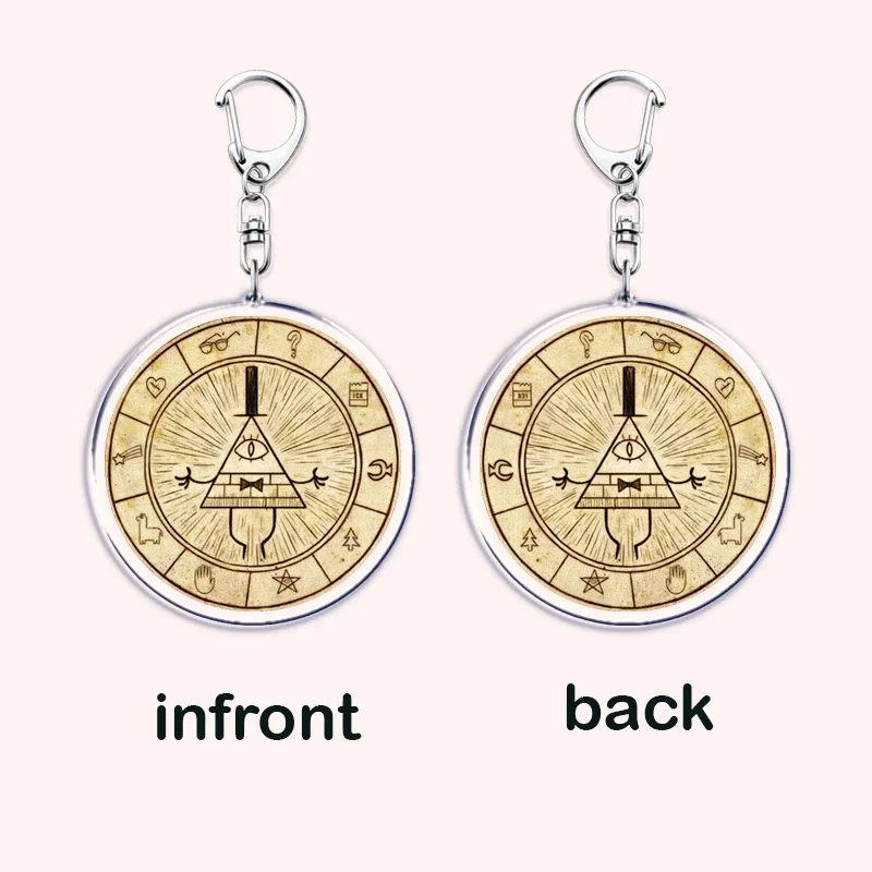 Фигурки Гравити Фолз брелки для аксессуаров сумка колесо пророчества билл шифр