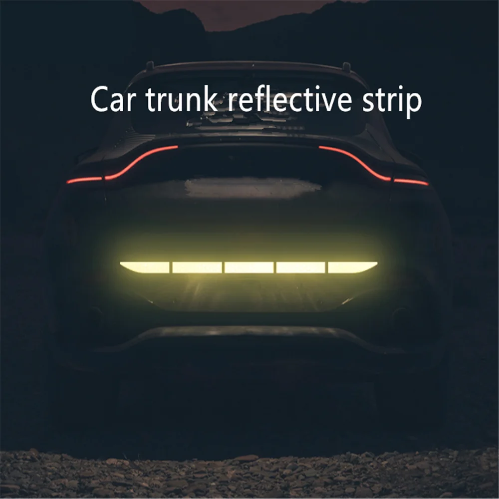 Автомобильные аксессуары светоотражающая полоса багажника для Renault Kwid Espace Kangoo