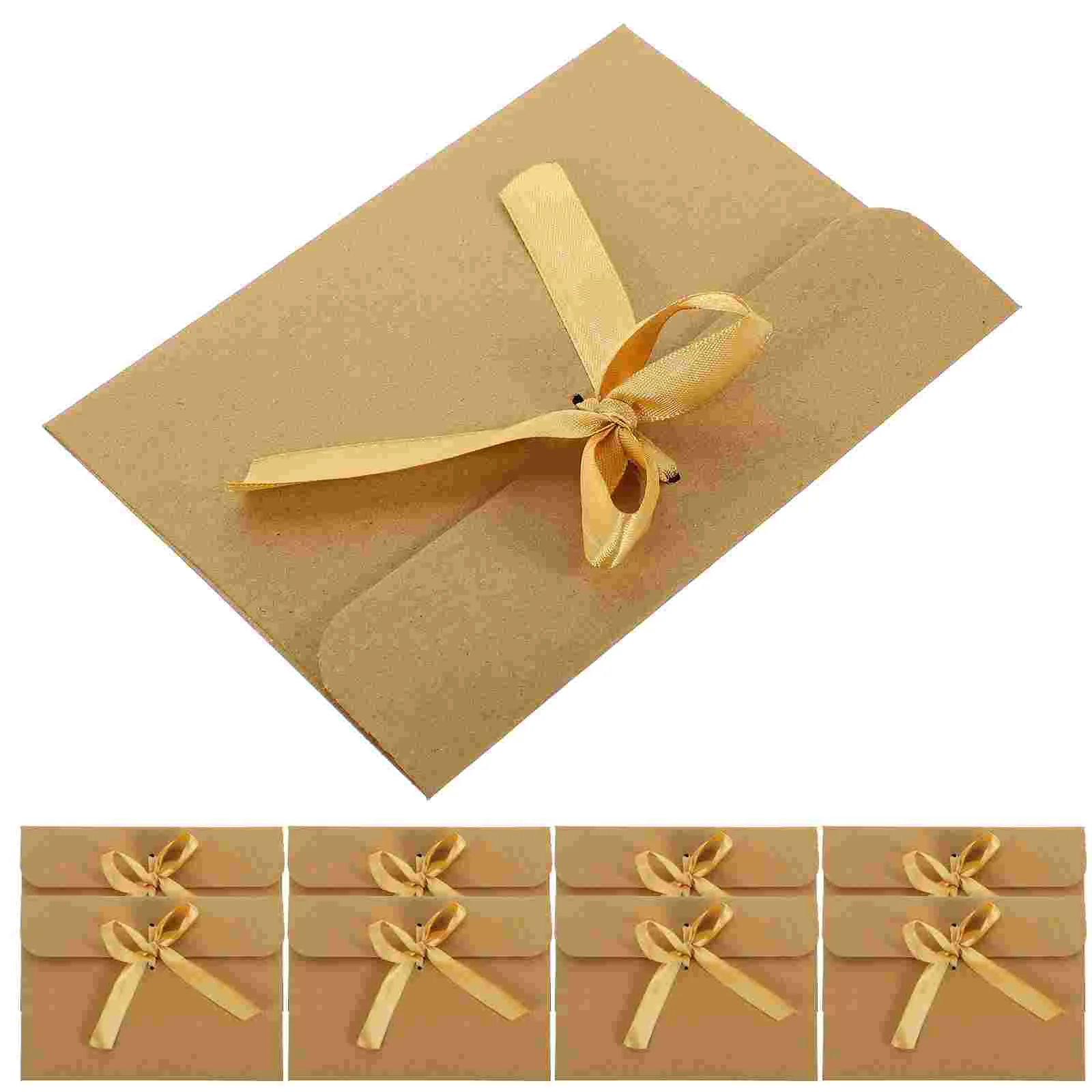 

50 Pcs European Envelope Wedding Envelopes Small Photo Card Organizers Simple Packing Gift for Letter Writing