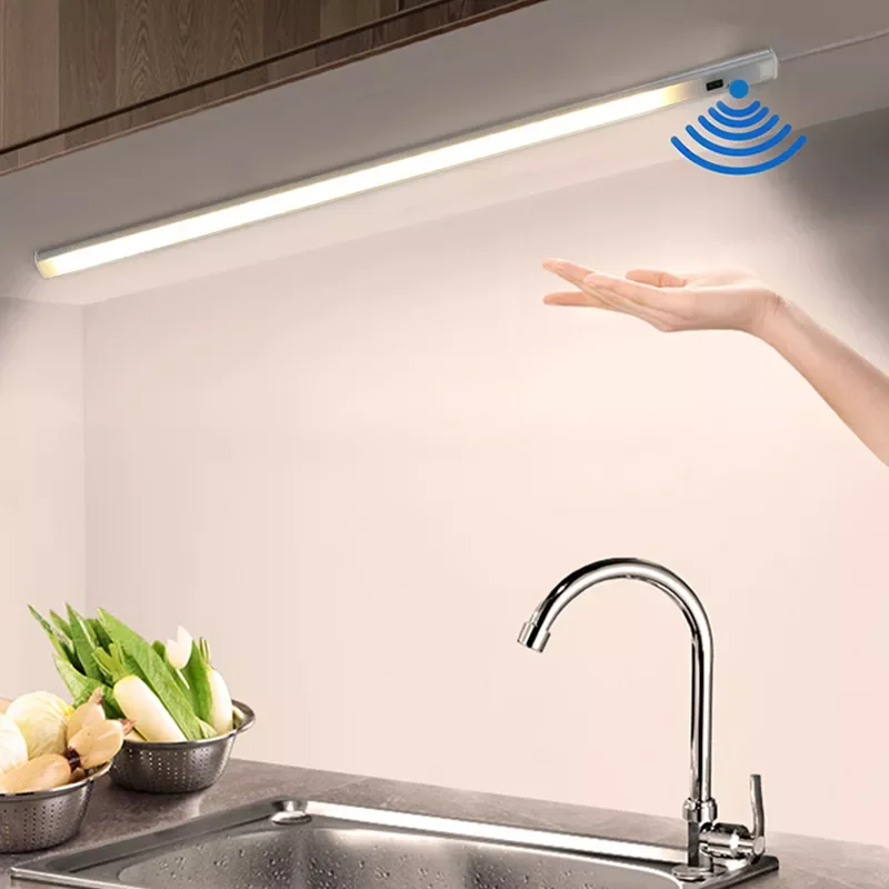 

40 50cm Hand Scan Motion Sensor LED Night Light For Kitchen Bedroom Cabinet Blacklight Desk Reading Home Lamp Wardrobe Decor