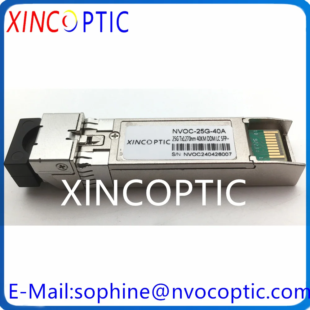 25G SFP28 + SMF одномодовый волоконный модуль BIDI SFP Simplex B-i-направленных LC 1270/1330nm 40KM DDM