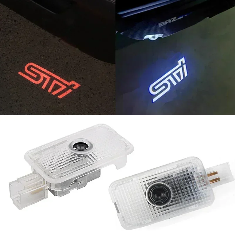 2 шт. приветственные огни для дверей автомобиля лампы проектора с тенями Subaru Forester