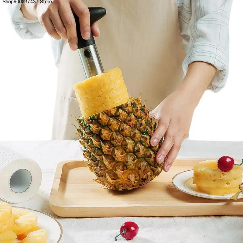 

1 шт., инструмент для чистки ананасов, нержавеющая сталь