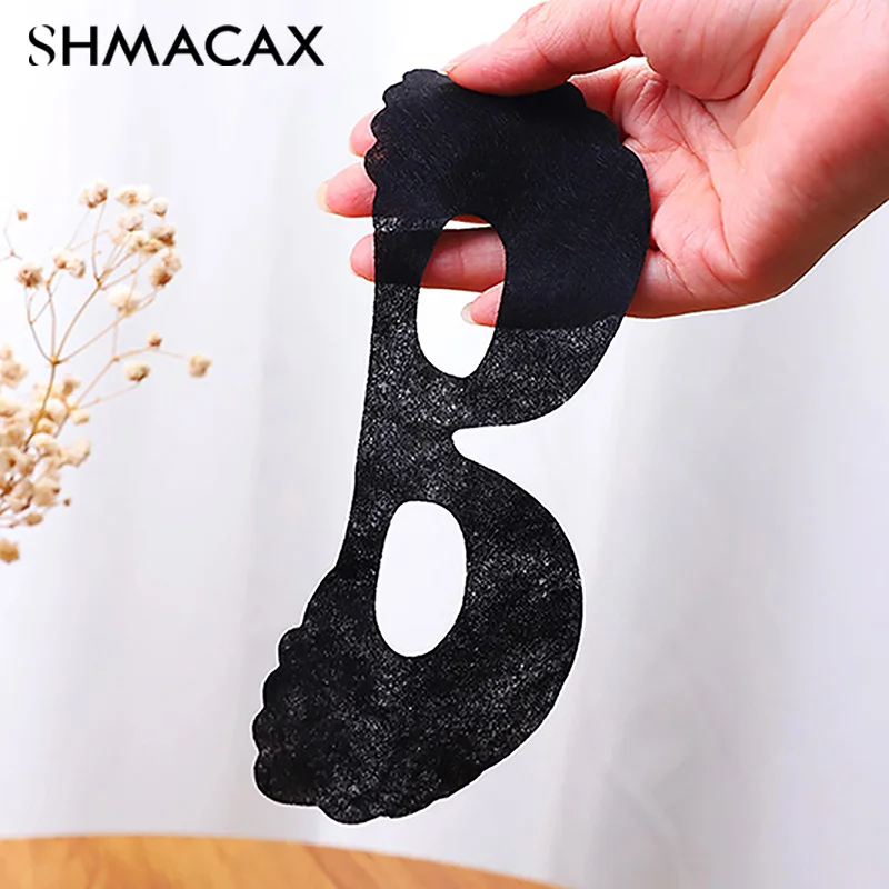 Маска для глаз одноразовая из бамбукового угля 100 шт.