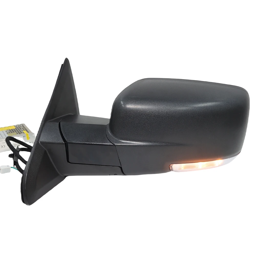 

Зеркало заднего вида в сборе для Dodge Ram 1500 2500 3500 2013-2018, складные двойные лампы с подогревом, боковое зеркало двери, автомобильные аксессуары