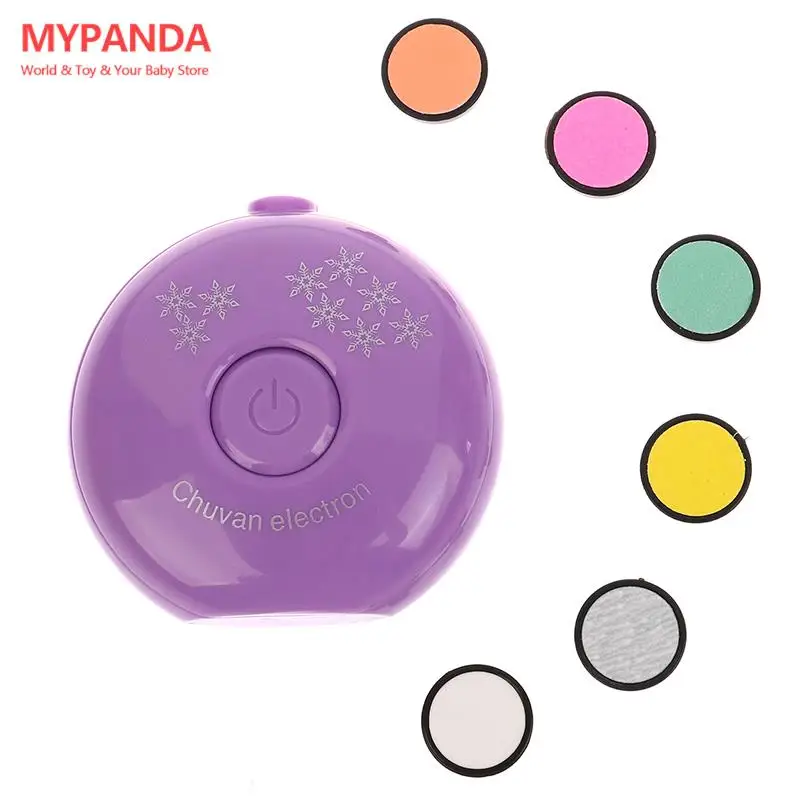 

1 набор, Детский Электрический Маникюрный Инструмент, 6 головок