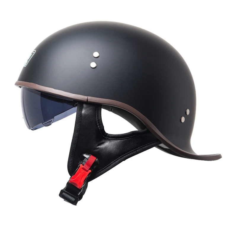 

Summer Open Face Bicycle Helmet for Adults Adjustable Safe Bike Women Men Baseball Sunshade Cycling Vintage Helmets