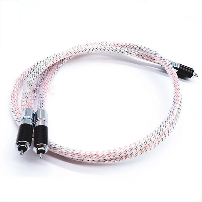 Nordos.t Valhall.a 7N посеребренный аудиокабель RCA с разъемом RCA из углеродного волокна (art.: 3920d0d712ceb) - 3920d0d712ceb