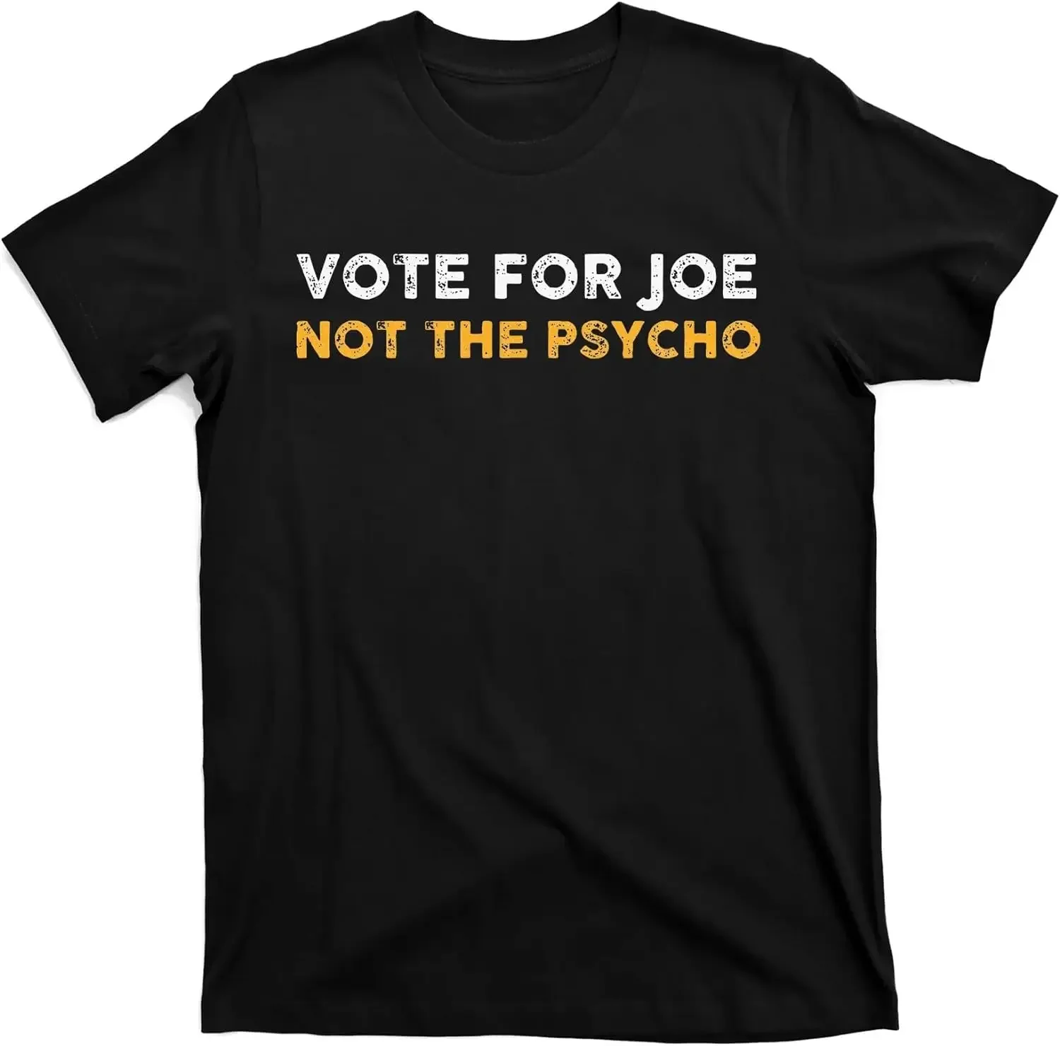 Голосуйте для Джо Not The Psychhoo 2024 черная футболка