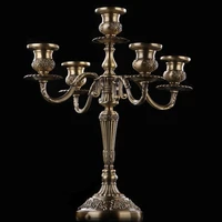 wedding centerpieces table decorations tall floor standing candelabra metal candlestick holders