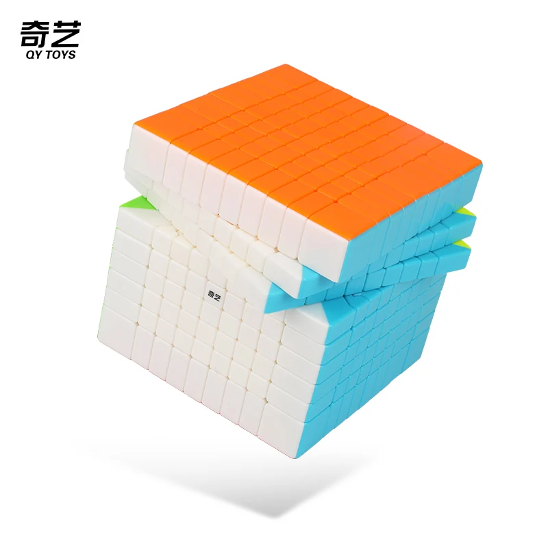 

QiYi 8x8 9x9 Magic Cube 9 Layer 9x9x9 Stickerless Professtional Antistress 8 Layer 8x8x8 Cubo Magico Fidget Children Gifts