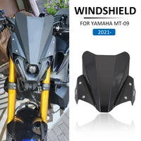 for yamaha mt09 fz09 mt 09 mt09 2021 2022 new motorcycle windshield windscreen aluminum kit deflector fairing cover