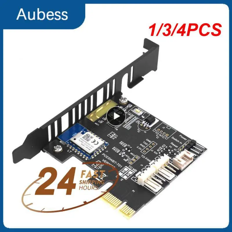 

1/3/4PCS Tuya Wifi PC Power Button Reset Switch 1X PCIE Card for Destop Computer APP Remote Control Support Alexa Home