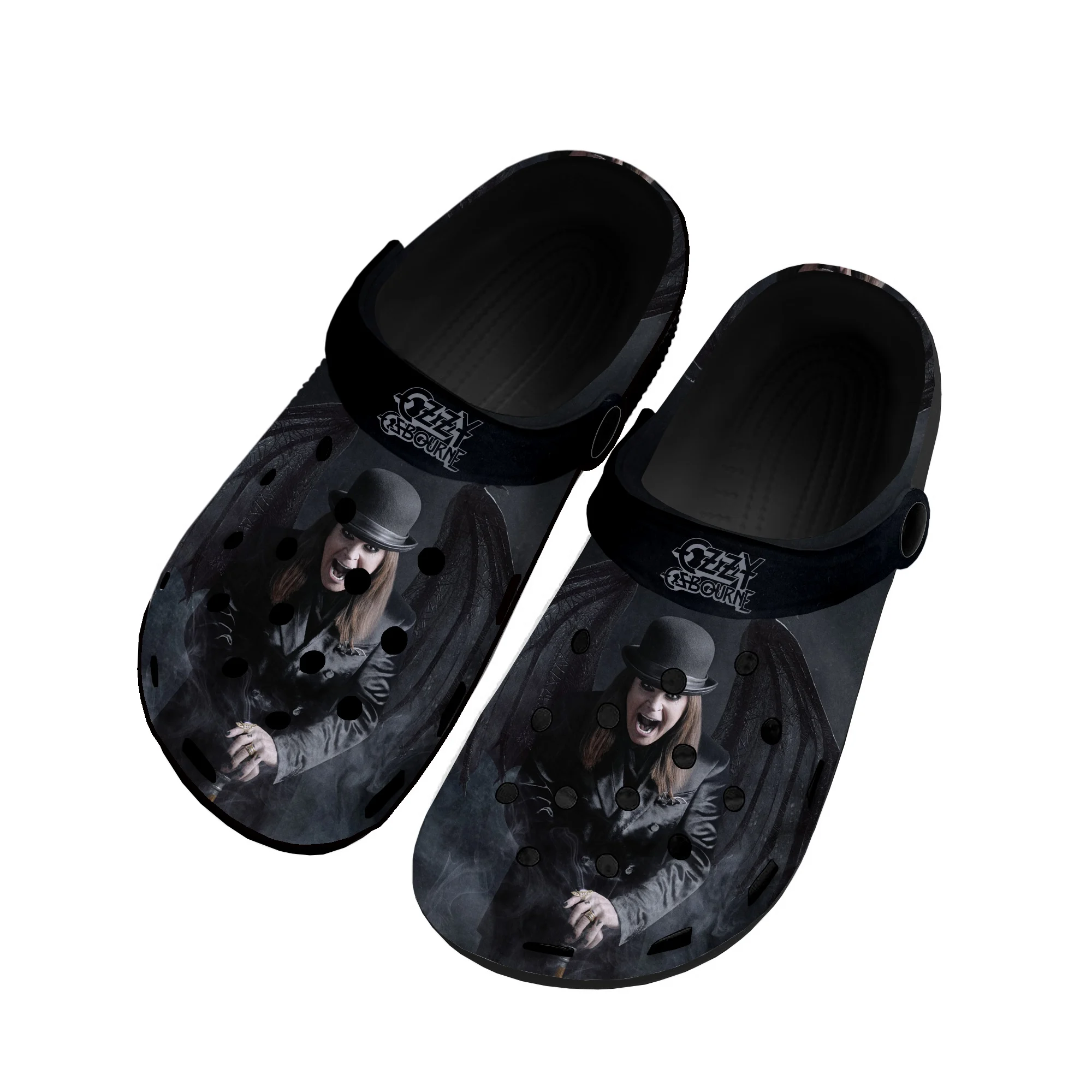 

Ozzy Metal Rock Singer Osbourne Home Clogs Custom Water Shoes Mens Womens Teenager Shoe 3D Print Garden Clog Beach Hole Slippers