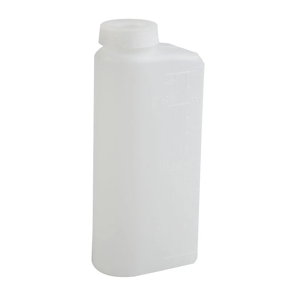Nylon Oil Mixing Bottle Container Strimmers 18x7.5x5cm 1x 600ML 2-Stroke Petrol Fuel For Chainsaw 20:1 25:1 New