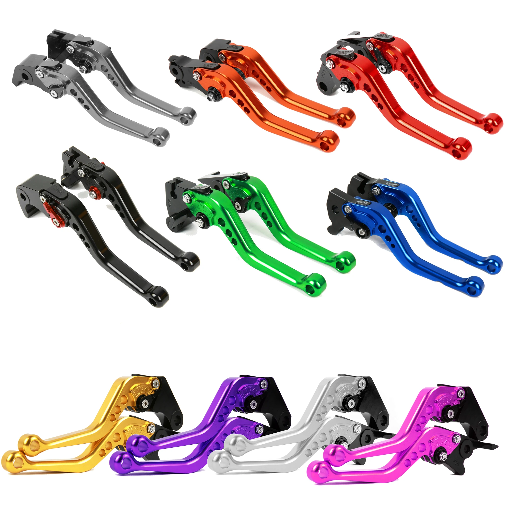 

10 Colors SMOK Motorcycle For YAMAHA MT-07/FZ-07 2014-2019 MT-09/SR/FZ-09 FZ8 2011 CNC Aluminum Alloy Accessories Brake Levers