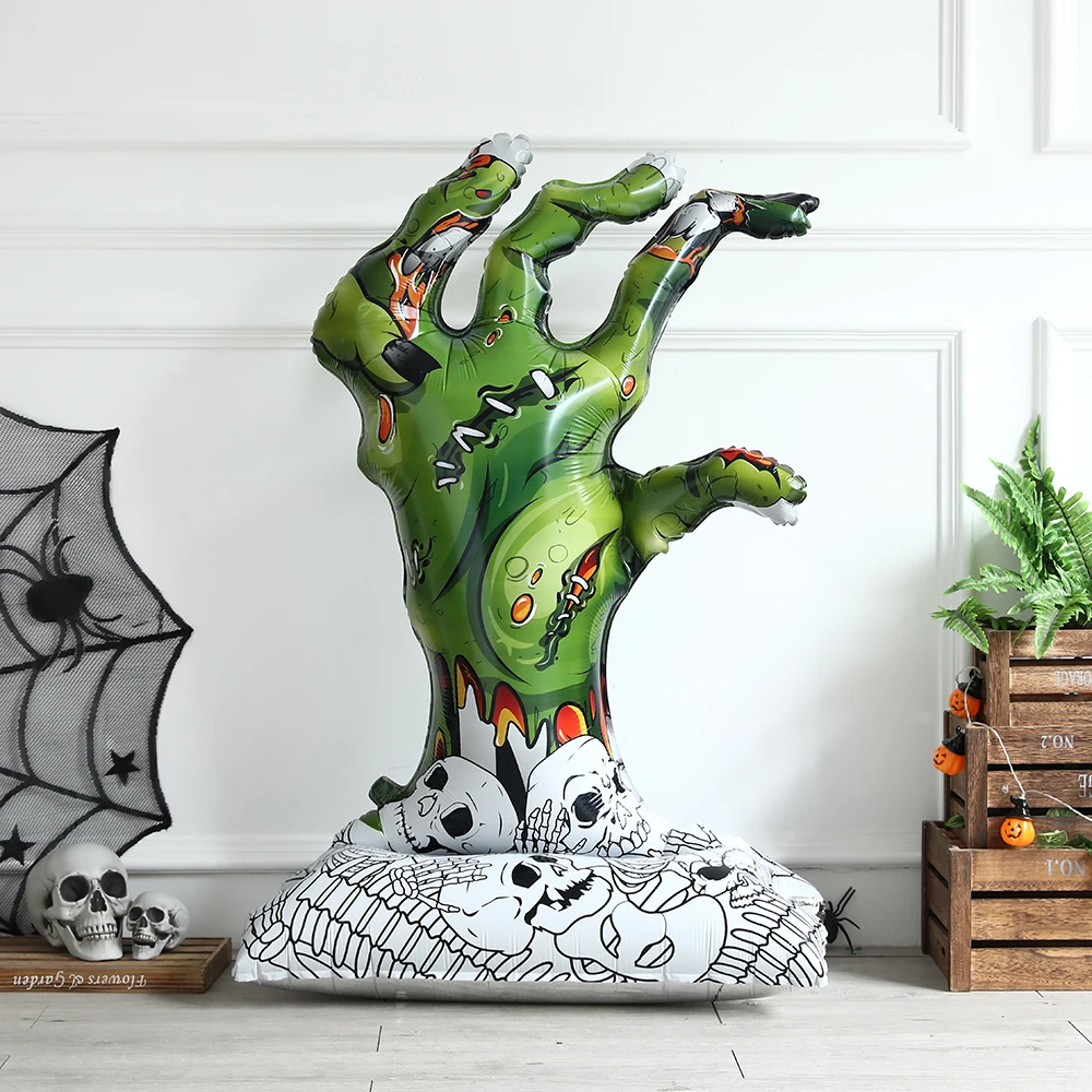 Хэллоуин Призрак Дерево Надувной Воздушный Шар Ведьма Дом с Привидениями